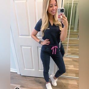 Figs scrubs - Quiet Navy color